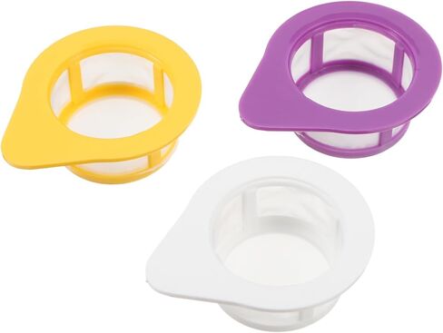 PRETYZOOM 3Pcs Mesh Cell Filter for Laboratory Use Strainer Tool for Science Experiments Fine Mesh Design for Precise Filtration and Separation Easy to Clean in Saudi Arabia