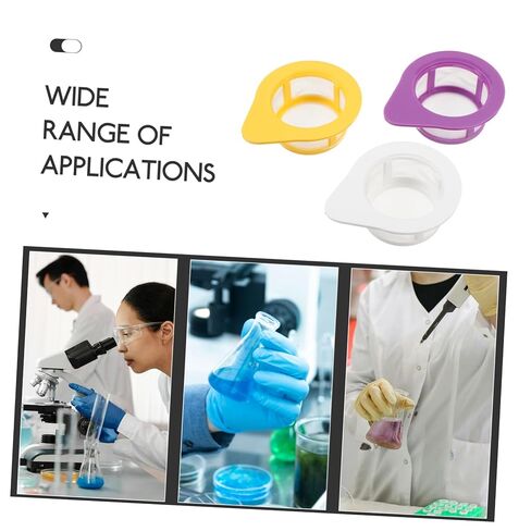 Valiclud 3PCS مصفاة خلية المختبر دقة أداة ترشيح الشبكة لتوصيل الجسيمات لختبر مختبرات سهلة الاستخدام التنظيف in Kuwait