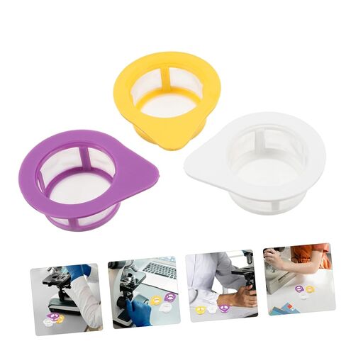 Valiclud 3PCS مصفاة خلية المختبر دقة أداة ترشيح الشبكة لتوصيل الجسيمات لختبر مختبرات سهلة الاستخدام التنظيف in Kuwait