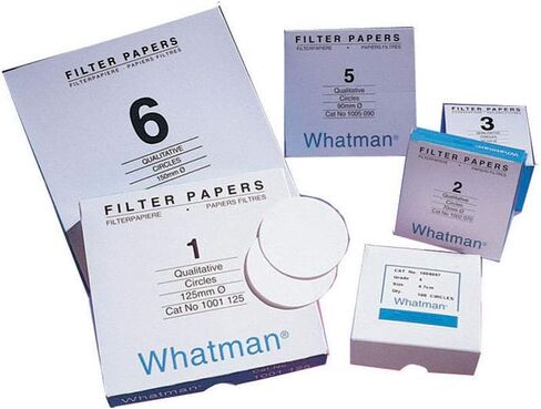 Whatman 1001-070 دوائر ورق المرشح الكمي ، 11 ميكرون ، 10.5 ثانية/100 مل/متر مربع معدل تدفق بوصة ، الصف 1 ، قطر 70 مم (حزمة 100) in Saudi Arabia