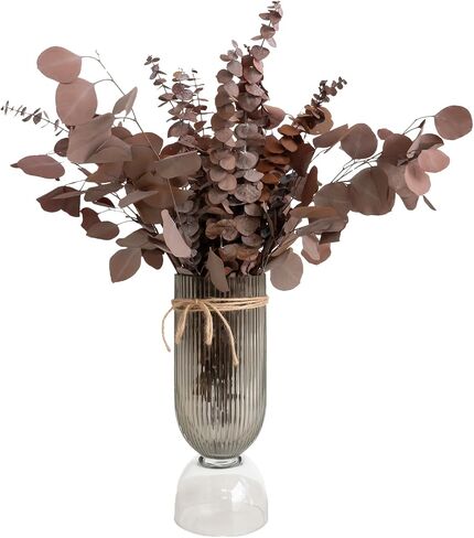 Dried Eucalyptus Mix, Real Natural Plant, for Wedding, Home Decor, DIY, Vase Filler, Total of 25 Pieces (Green) in Saudi Arabia