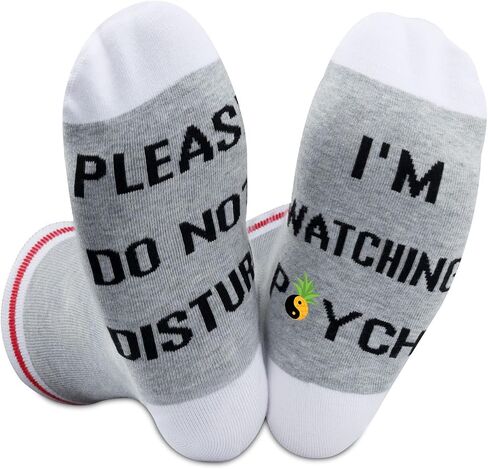 2PAIRS Novelty Detective Drama Inspired Socks Present TV Show Socks For Fans in Saudi Arabia