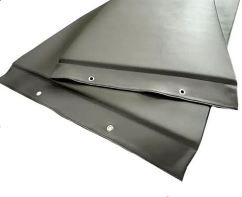 X-Ray Table Pad: 72" x 24" x 1" - Economy Gray Vinyl, Comfort Foam, with Grommets for Hanging Storage, USA Made in Kuwait