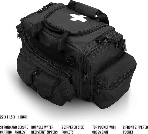 Rescue Kit Comprehensive Emergency Support with Spine Board, Head Immobilizer, Trauma Bag & 10-Point Strap - Durable, Lightweight for First Responders, Blue in Saudi Arabia