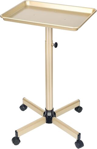 Salon Tray, Salon Color Tray with Adjustable Height, Salon Tray on Wheels, Salon Rolling Tray, Ideal Use As Tattoo Tray＆Dental Tray in Saudi Arabia