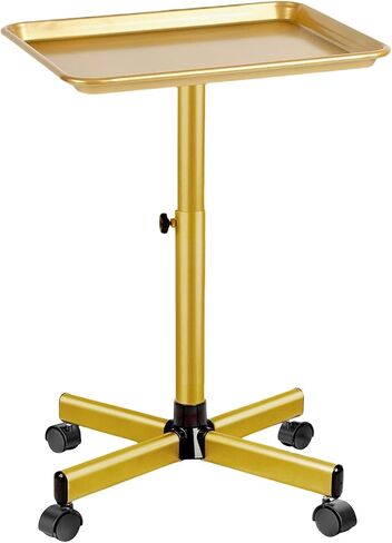 Salon Tray, Salon Color Tray with Adjustable Height, Salon Tray on Wheels, Salon Rolling Tray, Ideal Use As Tattoo Tray＆Dental Tray in Saudi Arabia
