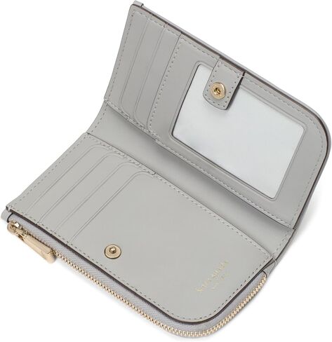 kate spade new york Devin Saffiano Leather Small Slim Bifold Wallet, Tigers Eye in Saudi Arabia