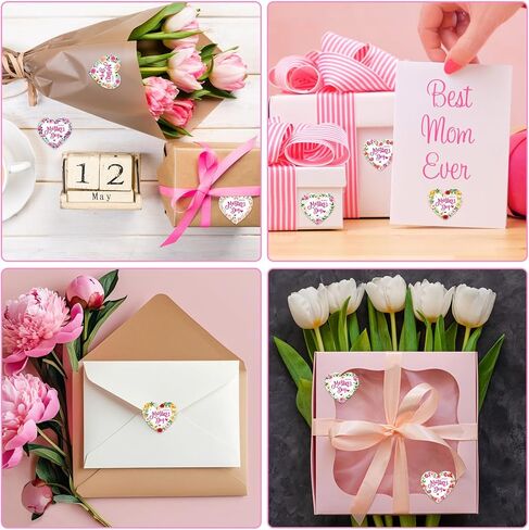 48PCS Fathers Day Stickers Label - 1.5" Happy Father's Day Envelope Seals Gift Tags Labels for Cards Gift Boxes DIY Crafts Party Decorations in Kuwait