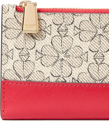 kate spade new york Devin Saffiano Leather Small Slim Bifold Wallet, Tigers Eye in Saudi Arabia