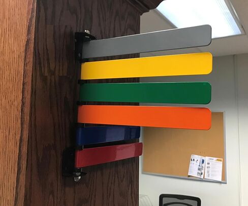 Custom 8" Exam Room Flags (1-12 Flag Options W Custom Text) (3 Flag System) in Kuwait