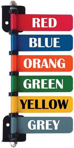 Custom 8" Exam Room Flags (1-12 Flag Options W Custom Text) (3 Flag System) in Kuwait
