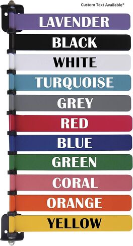 Custom 8" Exam Room Flags (1-12 Flag Options W Custom Text) (3 Flag System) in Kuwait