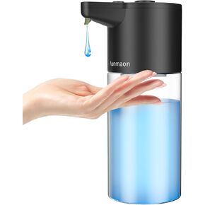 Automatic Soap Dispenser Touchless,Simple Physical Adjustment,Low Battery Consumption Hand Dish Soap Dispenser Kitchen Bathroom,Hands Free Auto in Saudi Arabia