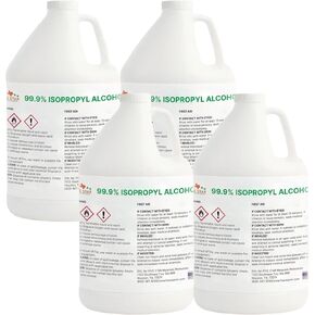 99.9% Pure Isopropyl Alcohol, 99.9 Percent IPA 1 Gallon, USP Grade, Made in The USA (1 Gallon,128 fl oz) in Kuwait