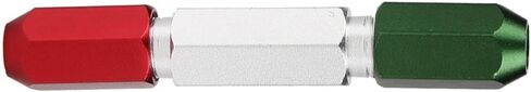 Fafeicy 2pcs Aluminoy Aluminy Aluminium Pin Gage Handle Go No Go Plug Gage Handle 0.3‑16mm in Saudi Arabia