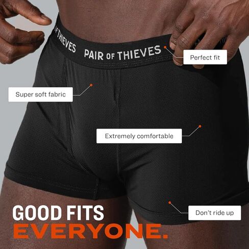 Pair of Thieves RFE Super Fit Men’s Trunks Black in Saudi Arabia