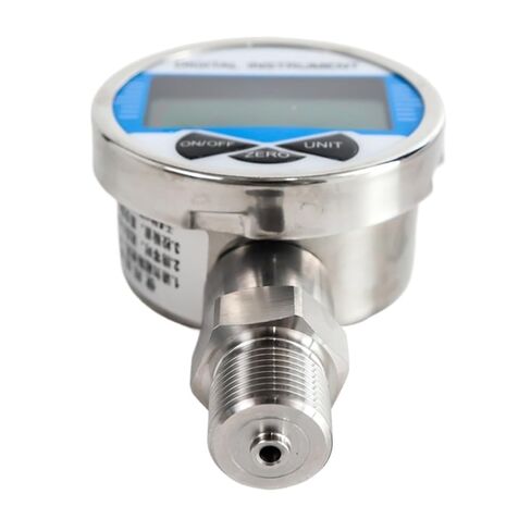 مقياس ضغط البطارية ذكي الرقمية الرقمية الفولاذ المقاوم للصدأ الإلكترونية مقياس ضغط الزيت والمياه الشاشة الرقمية 60MPa (قطر الطلب 100 مم ، 0-0.4MPa) in Kuwait