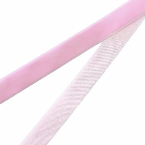 Abbaoww 10 Yards Hot Pink Velvet Ribbon 3/8 Inch Single Face Velvet Ribbon for Christmas Wreath Decoration Gift Wrapping DIY Project Bow Making (Hot Pink, 3/8 Inch) in Kuwait