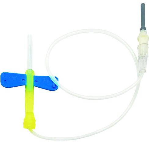 Blood Collection Needles，23G Butterfly N. with Holder 23g x 3/4" x 12", Blue in Kuwait