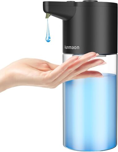 Automatic Soap Dispenser Touchless,Simple Physical Adjustment,Low Battery Consumption Hand Dish Soap Dispenser Kitchen Bathroom,Hands Free Auto in Saudi Arabia