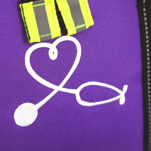 Lightning X قابل للتخصيص EMT Medic First Responder EMS صدمة القفز مع اسم المطرز - الأسود in Kuwait