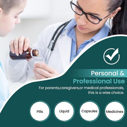 أكواب الطب الدايم التي يمكن التخلص منها 1 أوقية [100 حزمة] - كوب قياس متفرج للتصرف للأدوية السائلة والحبوب - أكواب ميد مثالية لخلط الراتنج الايبوكسي وقياسه in Kuwait