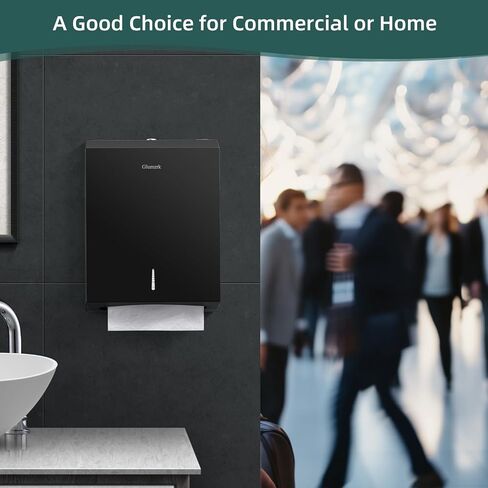 Paper Towel Dispenser Wall Mount, Large Commercial C/Z Tri Fold Multifold Hand Towels Dispenser, Brushed Stainless Steel Paper Towel Holder with Lock for Bathroom, Restroom and Public Places in Saudi Arabia