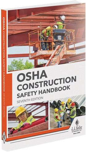 2024 دليل سلامة البناء OSHA ، الطبعة السابعة ، SoftBound ، 5.25 "X 8.25" ، English ، J. J. Keller & Associates ، Inc. in Kuwait