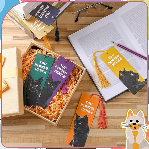 100 PCS Dog Lagbark Paper Book Marker Accessories Gifts for Women Book Book Book Boppy Buppy Birk Party Favors Wood to School Gifts 10 Styles (Dog) in Kuwait