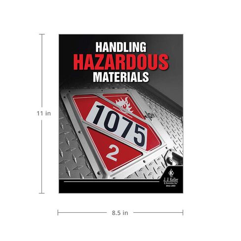 معالجة كتيب المواد الخطرة (8.5 "W × 11" H ، اللغة الإنجليزية ، حلزوني) ، يوفر ملخصات من لوائح Dot Hazmat ، J. J. Keller & Associates ، Inc. in Kuwait