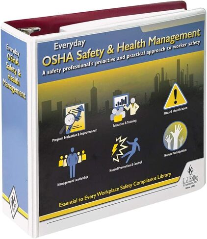 دليل إدارة السلامة والصحة في OSHA اليومية ، دليل وأدوات الإرشاد ، الموثق من 3 حلقات in Saudi Arabia