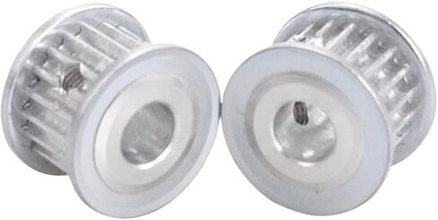 24T Pulley 5/6/8/10/12mm Bore Gear Pulley 3mm Pitch 11/16mm Belt Width Aluminum Alloy Belt Pulleys(8mm,1PC_for Belt Width 15MM) in Saudi Arabia