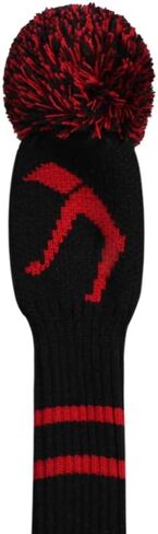 Scott Edward 1PCS Driver Knitted Golf Club Cover Head Cover with a Pom Pom Fits Well Driver Wood Club with Rotating Number Tags for Male/Female Golfers (Fox) in Saudi Arabia