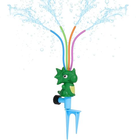 لعبة Moko Water Sprinkler للبيسبول للأطفال اللعب في الهواء الطلق ، 2 في 1 ألعاب مياه بيسبول ، و 360 درجة من الرشاش في ساحة الرشاش ، والألعاب الخارجية للطفل في حديقة الفناء الخلفي. in Saudi Arabia
