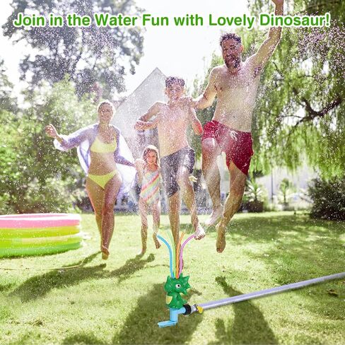 لعبة Moko Water Sprinkler للبيسبول للأطفال اللعب في الهواء الطلق ، 2 في 1 ألعاب مياه بيسبول ، و 360 درجة من الرشاش في ساحة الرشاش ، والألعاب الخارجية للطفل في حديقة الفناء الخلفي. in Saudi Arabia