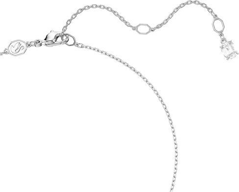 Swarovski Ariana Grande Crystal and Pearl Choker Necklace in Rhodium Finish - Part of the Ariana Grande x Capsule Collection in Saudi Arabia