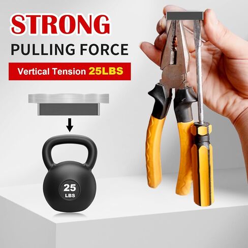 Thaibear 8 Pack Hight Duty Stringular Black Ceramic Magnets ، 1 7/8 "× 7/8" × 3/8 "، قوة السحب 8 ، 25 رطلاً ، مثالية للبيضاء ، المطبخ ، الحرف ، العلوم ، أدوات معلقة in Kuwait