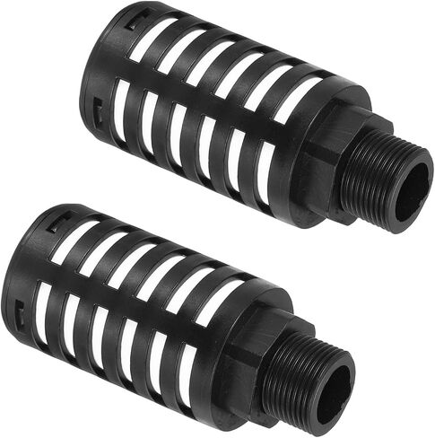 MECCANIXITY 2PCS Pneumatic Exhaust Muffler, g 3/4" Thread Male Plastic Muffler Air Fitting for Pneumatic Tools and Industrial Machinery in Saudi Arabia