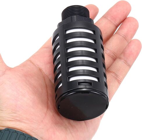MECCANIXITY 2PCS Pneumatic Exhaust Muffler, g 3/4" Thread Male Plastic Muffler Air Fitting for Pneumatic Tools and Industrial Machinery in Saudi Arabia