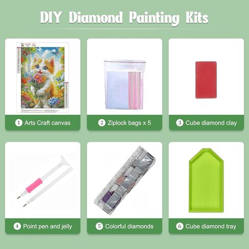 مجموعات اللوحات الماس Ghkud Black Cat للبالغين ، DIY 5D Diamond Painting القطة تقرأ الصحف على المرحاض ، وأطقم فنية الماس الكاملة 30 × 40 سم in Kuwait