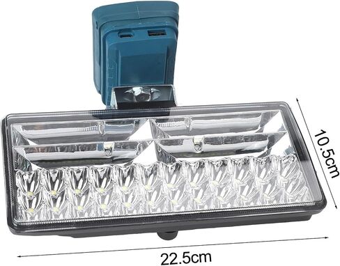 LED مصباح العمل المتوافق مع بطارية بوش لي أيون 8 بوصة المصباح الكهربائي الشعلة 84 مصابيح LED LED LOW LOW LIME LAMP in Saudi Arabia