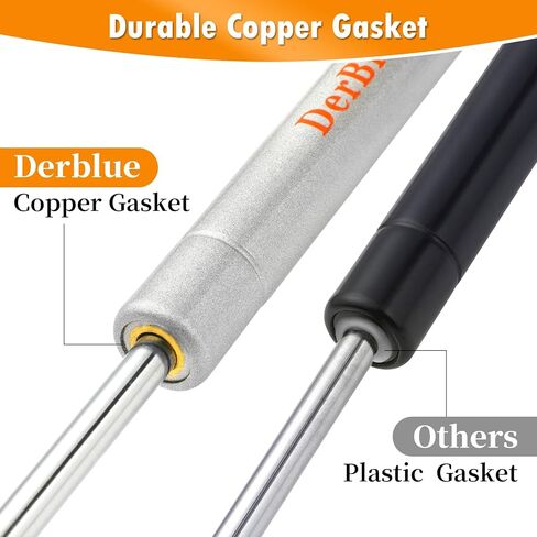 DerBlue 4-Pack 10inch 100N/25lb Gas Struts for Cabinets - Professional Cabinet Shocks and Gas Struts in Kuwait