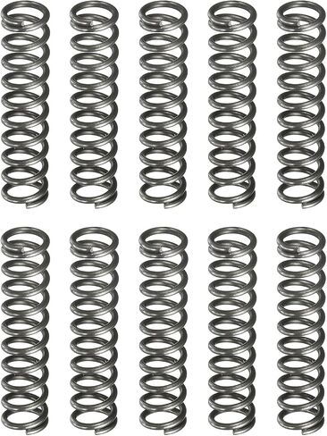 uxcell 10pcs ضغط الانضغاط ، 7 ملم OD ، حجم سلك 1 مم ، طول حرة 30 مم ، نوابض انضغاط ميكانيكية ممتدة in Kuwait