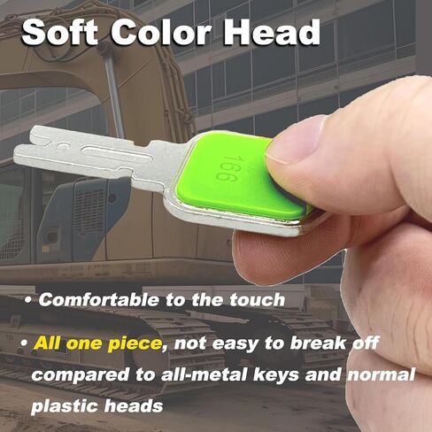 S450 مفاتيح الإشعال FIT CASE 150979A1 ، LINCBELT LBXKHR0369 ، JCB KHR-0369 ، Sumitomo Excavator 150979A1 KHR0369 ، New Holland K250 Excavator ، Pack of 10 Keys in Kuwait