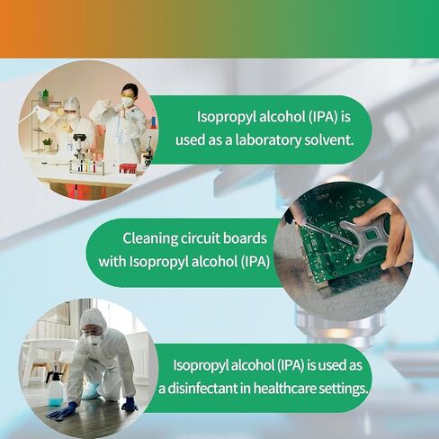 99% Pure Isopropyl Alcohol, 99 Percent IPA 1 Gallon, USP Grade, Made in The USA (4 Quarts, 1 Gallon,128 fl oz) in Kuwait