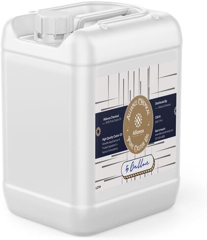 100% Pure Castor Oil - 5 Gallon Pail - Ideal for Industrial Lubricants and Coatings in Kuwait
