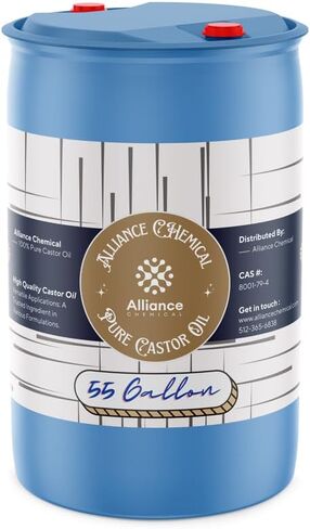100% Pure Castor Oil - 5 Gallon Pail - Ideal for Industrial Lubricants and Coatings in Kuwait