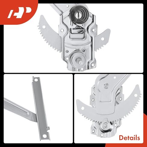 A-Premium Manual Window Regulator Compatible with Toyota 4Runner 1984-1989 Sport Utility Pickup 1984-1988 Pickup Front Left Driver Side in Kuwait