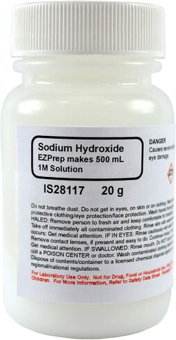 Innovating Science - Sodium Hydroxide (NaOH) Concentrated EZ-PREP - Versatile Base for Scientific, Industrial, and Research Applications in Saudi Arabia