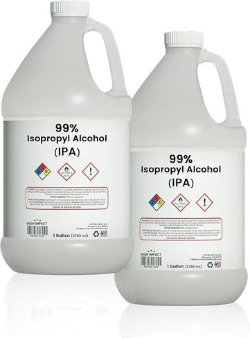 99 ٪ كحول الأيزوبروبيل (IPA) - 128 أوقية - مصنوعة في الولايات المتحدة الأمريكية in Kuwait